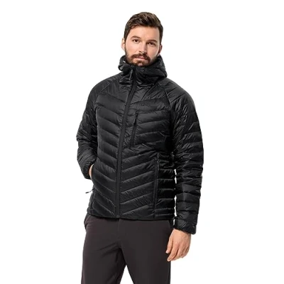 Image of Jack Wolfskin Men&#039;s Ather Down Hoody M Jacket, Phantom, S