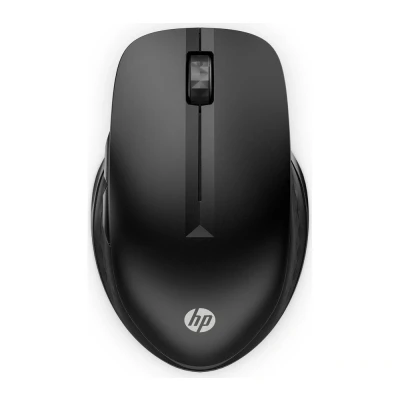 Image of HP 430 wireless mouse 2.4 GHz connection &amp; Bluetooth 5.2 USB dongle 4,000 dpi 4 buttons for up to 2 devices black incl. 1 x AA battery lifetime 24 months