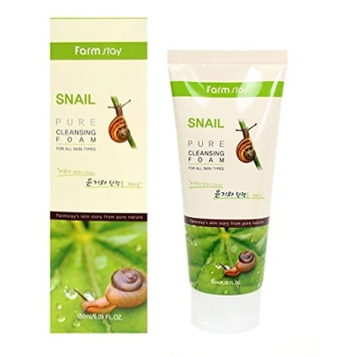 Image of Farm Stay Pure Cleansing Foam Snail 180ml/6.09oz by FARMSTAY