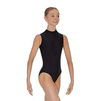 Image of Dancewear Central Sleeveless Turtle Neck Leotard