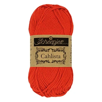 Image of Scheepjes Cahlista 390 Poppy Rose Yarn 1x50g