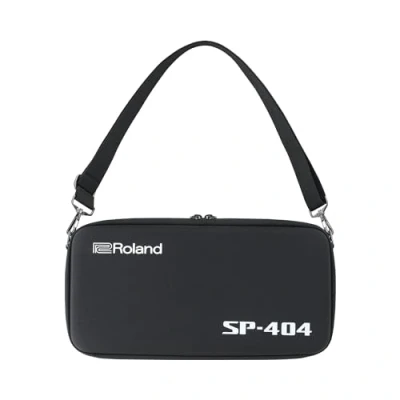Image of Roland CB 404 Carrying Case Official Custom for SP 404MKII, 404A, 404SX &amp; Samplers Orange Knobs Customization Light Rugged Detachable Shoulder Strap