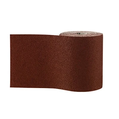 Image of Bosch 2609256B79 Sanding Roll Red 115 mm x 5 m Grit 40