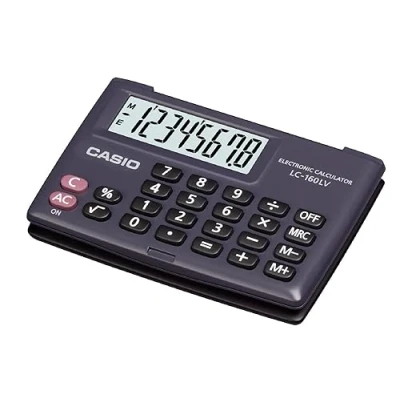 Image of Casio LC160LV Pocket Calculator