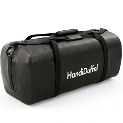 Image of Handiworld HDUFF95 HandiDuffel Waterproof Cargo Bag, 95 Litres, Black