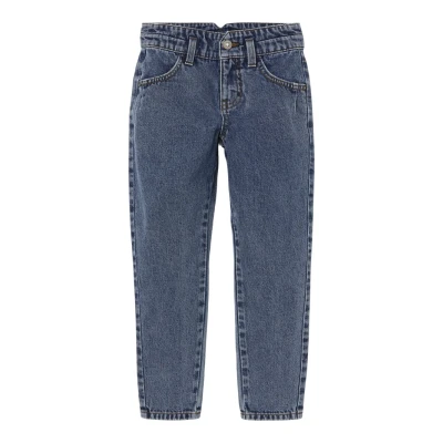 Image of Name it Nkfbella MOM Relaxed fit jeans for kids, Size: 13y, Medium blue denim