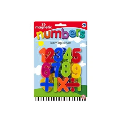 Image of KandyToys 26 Piece Magnetic Numbers Perfect for Educational Toys Fridge Magnets and Maths