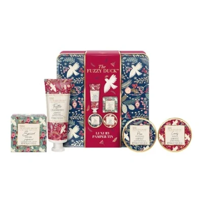 Image of Baylis &amp; Harding The Fuzzy Duck Winter Wonderland Luxury Pamper Tin Gift Set Vegan Friendly (Pack of 1)
