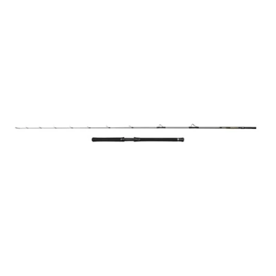 Image of Penn Regiment IV Halibuster Rod, Saltwater Angler Fishing Sea Fish Cod, Eel, Bass, Pollock, Mackerel, Shark, Strong Leightweight &amp; Versatile, Silver, 2.40m Fast Ambidextrous Rod