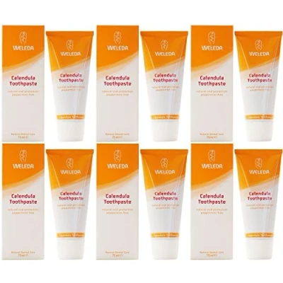 Image of (6 PACK) Weleda Calendula Toothpaste 75ml 6 PACK BUNDLE