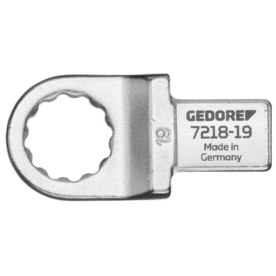 Image of GEDORE 7218 19 Mortise Ring Spanner SE 14 x 18 mm, 1 Piece