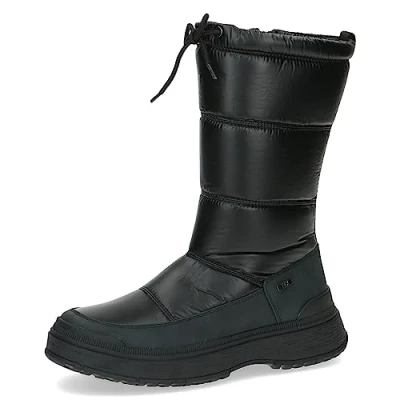 Image of CAPRICE Women&#039;s 9 26421 41 Mid Calf Boot, Black (Black Comb), 4 UK