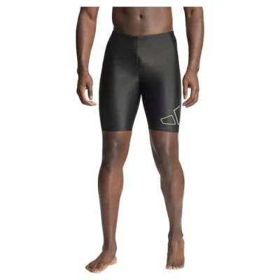 Image of adidas Men Big Bars Swim Jammer Jammer, 30