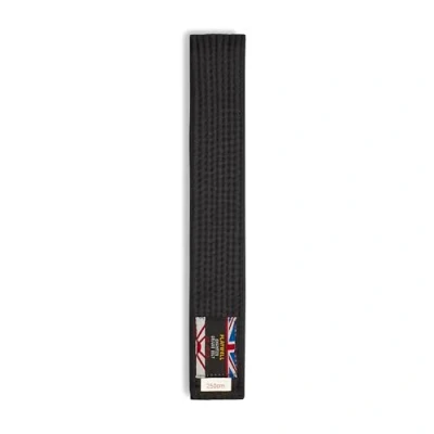 Image of Playwell Martial Arts Cotton Solid Coloured Grading Belt Black (320cm)