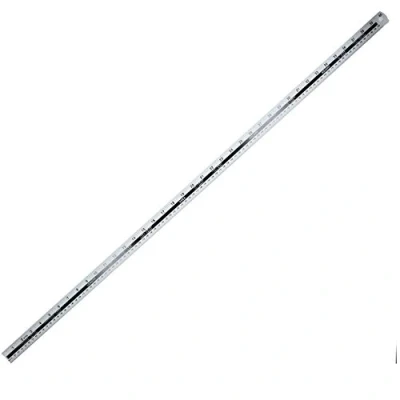Image of 1m (40&quot;) Aluminium Ruler Imperial &amp; Metric Conversion Table Straight Edge Rule