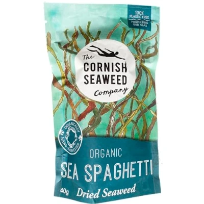 Image of Organic Sea Spaghetti (The Cornish Seaweed Company) 40g
