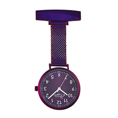 Image of Annie Apple Meraki Silver/Purple Mesh Fob
