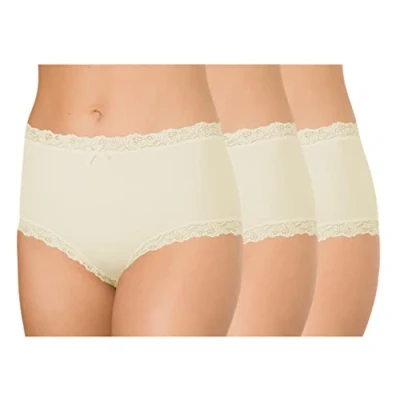 Image of Nina von C. Women&#039;s Pack of 3 Briefs Multiple Packs 16 160 584 99 Champagne 18
