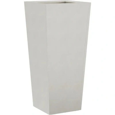 Image of vidaXL Garden Planter 35x35x75 cm Stainless Steel