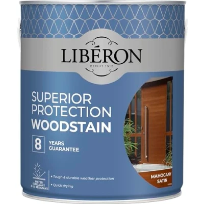 Image of Libéron Superior Protection Woodstain Mahogany 2.5L