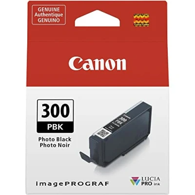 Image of Canon PFI 300 PBK Photo black original ink tank for imagePROGRAF PRO