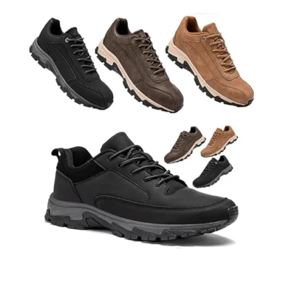 Image of Mens Sneakers, Men&#039;s Breathable Lightweight Comfy Shoes, Shoes (Black,7)