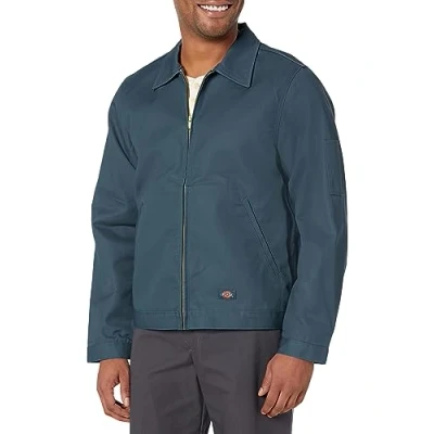 Image of Dickies Men&#039;s Unlined Eisenhower Jacket, Airforce Blue, L