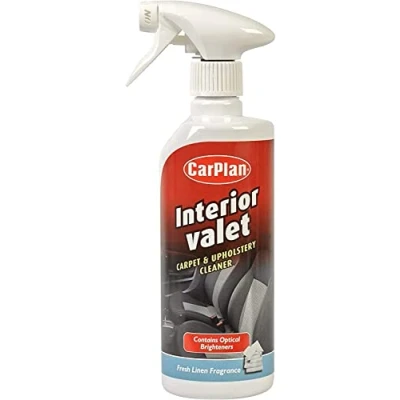 Image of CarPlan Interior Valet Carpet &amp; Upholstery Cleaner, 600 ml