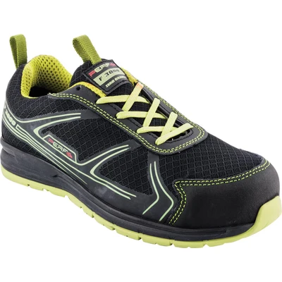 Image of Perf Gravity Zero S1P SRC Ultra Lightweight Safety Trainer, Black/Green, 11 UK (46 EU)