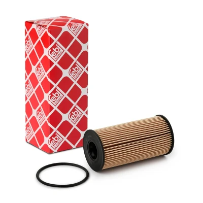 Image of 1520900Q0A Oil Filter FEBI BILSTEIN 108309 with seal ring Insert RENAULT: ESPACE 4, LAGUNA 3, TRAFIC 2 Kasten, NISSAN: Primastar Van, X Trail