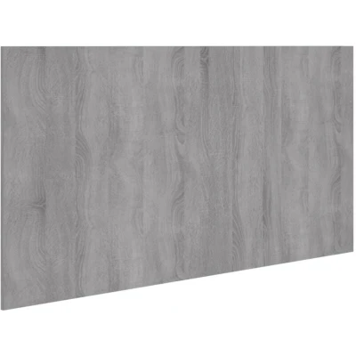 Image of Bed Headboard Grey Sonoma 160x1.5x80 cm Engineered Wood