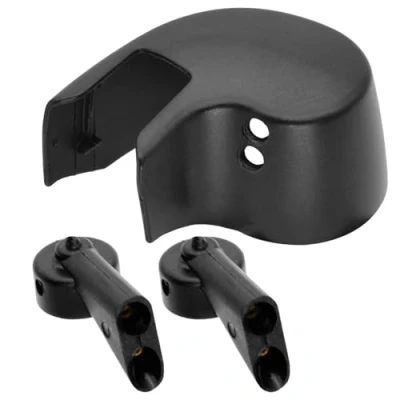 Image of XEBRAD Rear Windscreen Wiper Arm Nut Bolt Cap Cover Washer Nozzle Jet, for, A1 Sportback A3 8P 8V A4 B6 B7 B8 B9 A6 C6 C7 Q3 Q5 Q7 Car Windshield Nozzle(Nozzle With Cap)