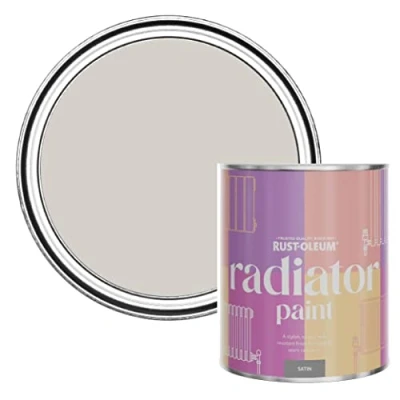 Image of Rust Oleum Purple Heat Resistant Radiator Paint in Satin Finish Babushka 750ml