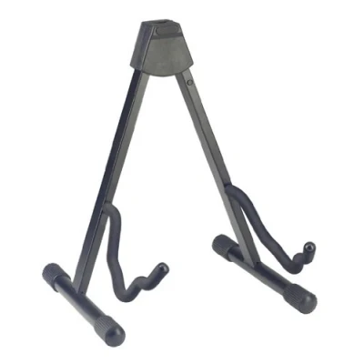 Image of Stagg Universal A Frame Guitar Stand, Foldable, Transportable, Durable Black Finish, Suitable For All Acoustic, Classical, Electric &amp; Bass