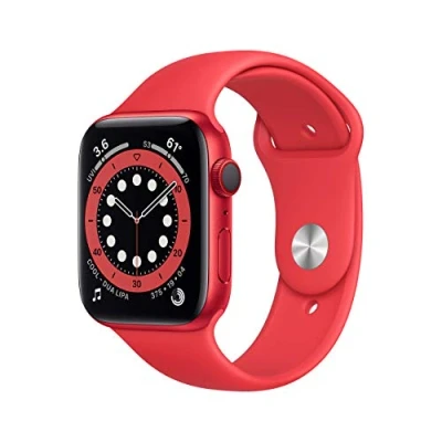 Image of Apple Watch Series 6 (GPS + Cellular, 44MM) (PRODUCT)RED Aluminium Case with Sport Band (Renewed)