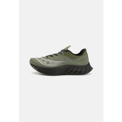 Image of Saucony Endorphin PRO 4 Road running shoes, Men&#039;s, Size: 8.5, Olivine/black shoes