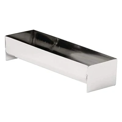 Image of Vogue U Shaped Terrine Mould, Stainless Steel, Size: 135 x 35 45 mm. Material: E589