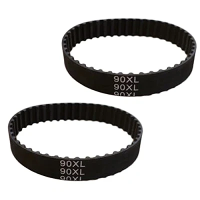 Image of NC 2 Pack Planer Drive Belt 90XL 914592 For BLA CK DECKER DN75 DN750 KW750 Sr600 DN75, Black
