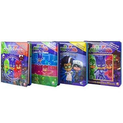 Image of PJ Masks Little First Look and Find 4 Book Vinyl Bag Set PI Kids