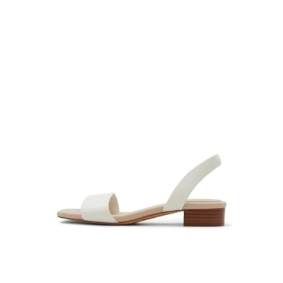 Image of ALDO Women&#039;s Dorenna Heeled Sandal, White, 5.5 UK