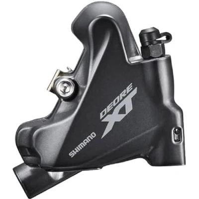 Image of Shimano Deore XT BR M8110 2 pot disc brake calliper, flat mount, rear