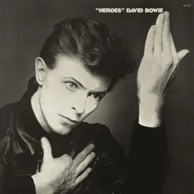 Image of David Bowie Heroes 45th Anniversary Grey vinyl Retail Store Exclusive Sealed 2022 UK LP DB77822