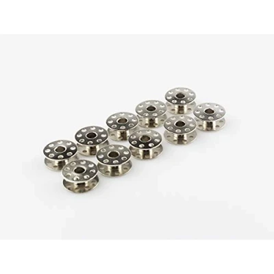 Image of Pack of 10 Industrial Bobbins for Sewing Machines Singer, Juki, Brother 270010
