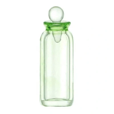 Image of MyTinyWorld Dolls House Miniature Small Green Glass Apothecary Bottle