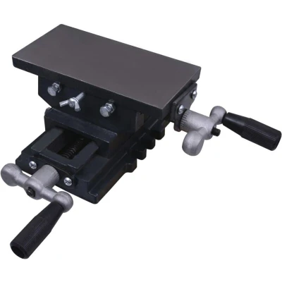 Image of vidaXL Manually Operated Cross Slide Vice Table