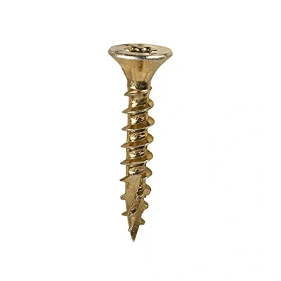 Image of TIMCO C2 Clamp Fix Multi Purpose Premium Screws TX Double Countersunk Yellow 5.0 x 30 Box of 200