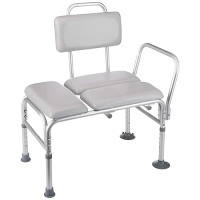 Image of HOMECRAFT Transfer Bath Bench, Chair Bathroom Aid, Stable due to Suction Cup Feet, Transfer/Mobility Aid for Elderly, Handicapped or Injured, Max Weight 120 kg