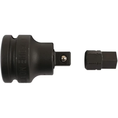Image of Laser Tools Black Oxide Impact Adapter 3/4&quot; Drive to 1/2&quot;