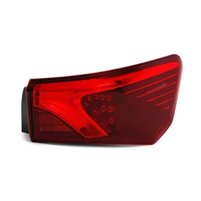 Image of 8155005300, 8155105300 Rear light VALEO ORIGINAL PART 047038 Right Outer section with bulbs bulb holder