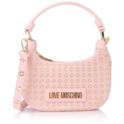 Image of Love Moschino Glamup Handbag, Women&#039;s, Size: One Size, Rosa/oro